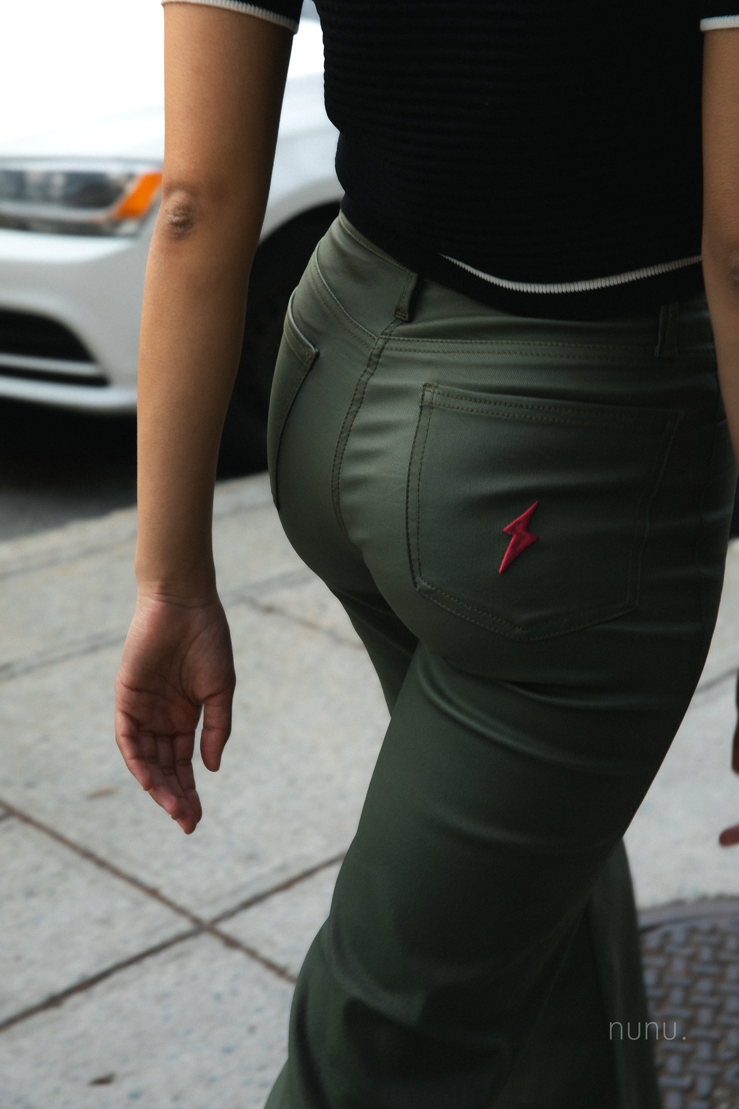 MOSSE | Glute Shaping Bottoms in Olive Green